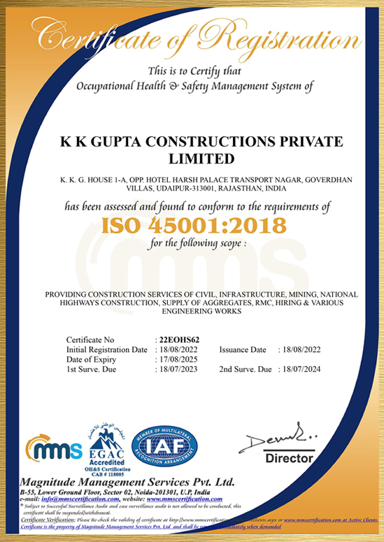 ISO 18001 (OHSAS) Certification